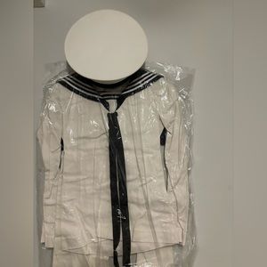 Full set Highland Dance traditional sailor suit, like new. Used once.